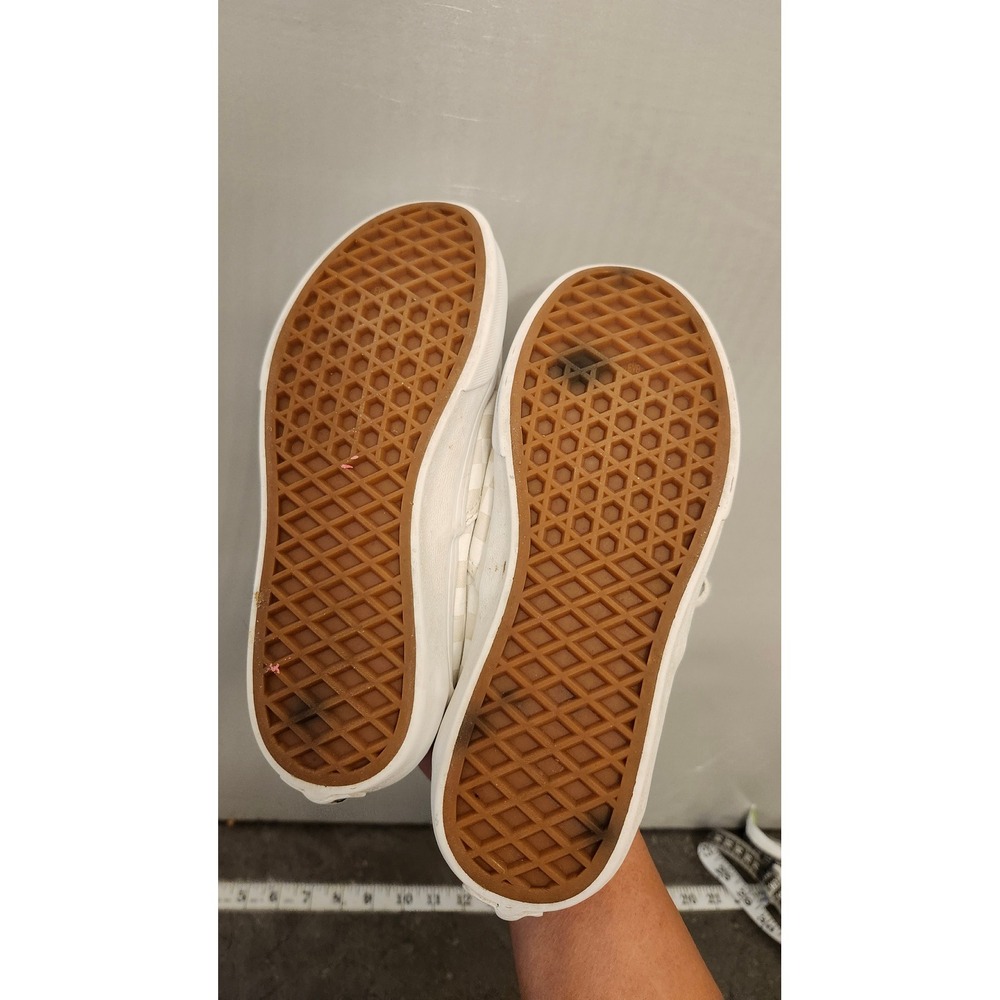 Vans Doheny White Checker Skate Shoes Youth Kids US 3.0 Classic Low‎ Top - Picture 6 of 8